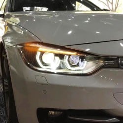 Upgrade Your BMW 3 Series F30 F35 with Full LED Laser Look Headlights | 2012-2015 | Spoon-Style DRL | 1 Pair