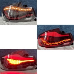 Upgrade Your BMW 2 Series M2C F22 F87 with Smoked Full LED Taillights | 2014-2019 | 1 Pair