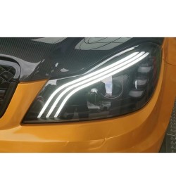 Upgrade to Maybach-Style LED Headlights for Mercedes-Benz C-Class W204 (2011-2014) | Pair