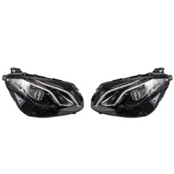 Upgrade to LED Daytime Running Headlights for Mercedes-Benz W213 E-Class E200L E320L (2016-2020) | Pair