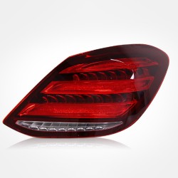 Upgrade to S-Class Maybach Style LED Taillights for 2015-2021 Mercedes C-Class W205 | Pair | Plug-and-Play