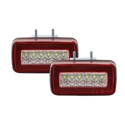 Upgrade to LED Rear Fog Lights for 2012-2016 Mercedes G-Class W463 | Pair | Plug-and-Play