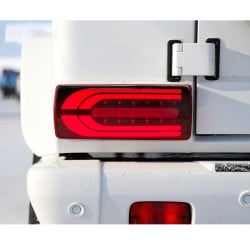 Upgrade to LED Dynamic Tail Lights for 2007-2017 Mercedes W463 G-Class | Pair | Plug-and-Play