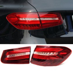Upgrade to LED Tail Lights for 2016-2019 Mercedes GLC W253 | Pair | Plug-and-Play