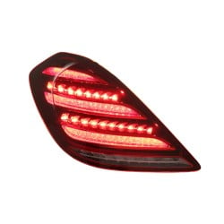 Upgrade to Full LED Flowing Turn Signal Tail Lights for 2018-2020 Mercedes S-Class W222 | Pair | Plug-and-Play