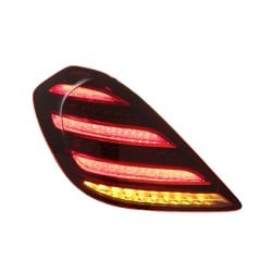 Upgrade to Full LED Flowing Turn Signal Tail Lights for 2018-2020 Mercedes S-Class W222 | Pair | Plug-and-Play