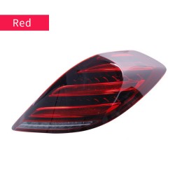 Upgrade to Full LED Flowing Turn Signal Tail Lights for 2018-2020 Mercedes S-Class W222 | Pair | Plug-and-Play