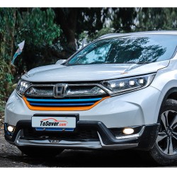 Upgrade to Full LED Headlights with Daytime Running Lights for 2017-2021 Honda CRV | Pair | Plug-and-Play