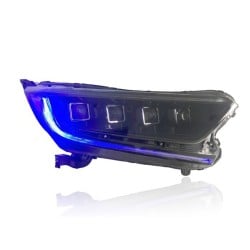 Upgrade to Full LED Headlights with Daytime Running Lights for 2017-2021 Honda CRV | Pair | Plug-and-Play