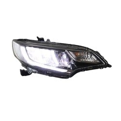 Upgrade to LED Headlights with Optical Guiding DRL for 2014-2019 Honda Fit RS Jazz RS | Pair | Plug-and-Play