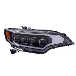 Upgrade to LED Headlights for 2014-2019 Honda Fit Jazz | Lens with Daytime Running Lights | Plug-and-Play | Pair