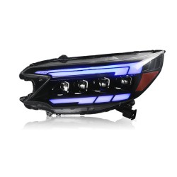 Upgrade to LED Dynamic Headlights for 2012-2014 Honda CR-V | 4-Lens | Plug-and-Play | Pair