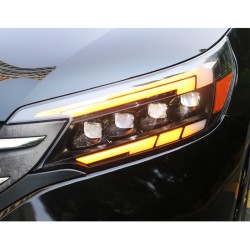 Upgrade to LED Dynamic Headlights for 2012-2014 Honda CR-V | 4-Lens | Plug-and-Play | Pair