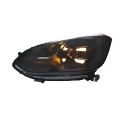 Upgrade to LED Headlights with Running Horse DRL for 2021 Honda Fit | Lens with Flowing Turn Signal | Plug-and-Play | Pair