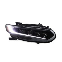 Upgrade to Full LED 5-Lens Headlights for 2018 Honda Accord | Plug-and-Play | Pair