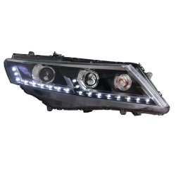 Upgrade to LED Xenon Dual Lens Headlights for 2011-2014 Honda CROSSTOUR | Plug-and-Play | Pair