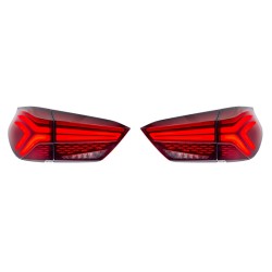 Upgrade to Dynamic Full LED Tail Lights for 2021 Honda Fit | Plug-and-Play | Pair