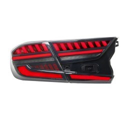 Upgrade to Dynamic LED Tail Lights for 2017-2020 Honda Accord | Plug-and-Play | Pair