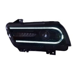 Upgrade to LED Headlights with Daytime Running Lights for 2011-2014 Dodge Charger | Plug-and-Play | Pair