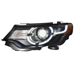 Upgrade to LED Dual Optic Lens Headlights for Land Rover Discovery Sport 2016-2018 | Plug-and-Play | Pair | Confirm Fitment