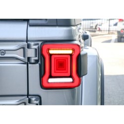 Upgrade Your Jeep Wrangler JL Tail Lights to Dynamic LED | 2018-2021 Models | Plug-and-Play | Pair