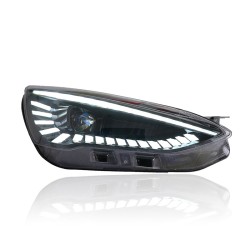 Upgrade Your Ford Focus Headlights to Eagle-Eye LED with Flowing Turn Signal | 2019-2021 Models | Plug-and-Play | Pair