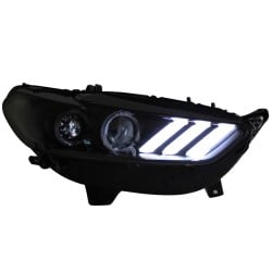 Upgrade Your Ford Mondeo Headlights to Mustang Style LED with Dynamic Turn Signals | 2013-2016 Models | Plug-and-Play | Pair