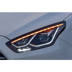 Upgrade Your Ford Escort Headlights to LED with Flowing Turn Signals | 2015-2018 Models | Plug-and-Play | Pair