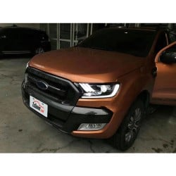 Upgrade Your Ford Ranger Headlights to LED with Dynamic Xenon | 2015-2021 Models | Plug-and-Play | Pair