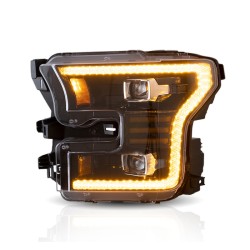 Upgrade Your F150 Headlights to LED Ranger-Style | 2015-2017 Models | Plug-and-Play | Pair