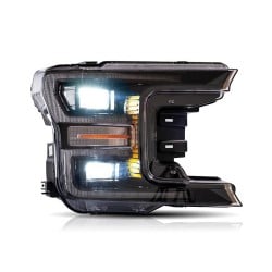 Upgrade Your F150 Headlights to LED Ranger-Style | 2018-2020 Models | Plug-and-Play | Pair