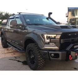 Upgrade Your F150 Pickup Headlights to LED Daytime Running Lights with Xenon High Beams | 2015-2017 Models | Pair