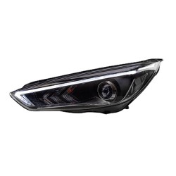 Upgrade Your Focus with Mustang Style LED Daytime Running Lights Headlights | 2015-2018 Models | Plug-and-Play | Pair