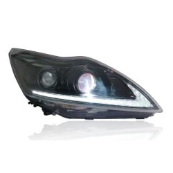 Upgrade Your Focus with Lexus Style LED Xenon Lens Headlights | 2009-2013 Models | Plug-and-Play | Pair