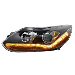 Upgrade Your Focus with LED Daytime Running Lights and Sequential Turn Signal Headlights | 2012-2014 Models | Pair