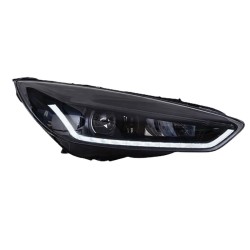 Upgrade Your Ford Focus with LED Flowing Turn Signal Xenon Headlights | 2015-2018 Models | Plug-and-Play | Pair