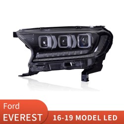 Upgrade Your Ford Everest with LED Headlights | 2016-2019 Models | Plug-and-Play | Pair