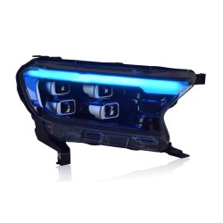 Upgrade Your Ford Everest Ranger Headlights to LED DRL Sequential Turn Signal | 2016-2020 | Plug-and-Play | Pair