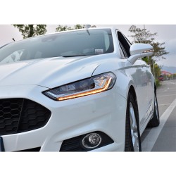 Upgrade Your Ford Mondeo Headlights to LED Flowing DRL | 2013-2016 | Plug-and-Play | Pair