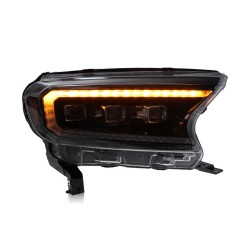 Upgrade Your Ford Ranger Headlights to Full LED Dynamic Turn Signals | 2015-2020 | Plug-and-Play | Pair