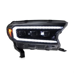 Upgrade Your Ford Ranger Headlights to Full LED Dynamic Turn Signals | 2015-2020 | Plug-and-Play | Pair