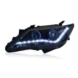 Upgrade Your Toyota Camry Headlights to Full LED Xenon Lens | 2012-2014 | Plug-and-Play | Pair