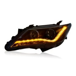 Upgrade Your Toyota Camry Headlights to Full LED Xenon Lens | 2012-2014 | Plug-and-Play | Pair