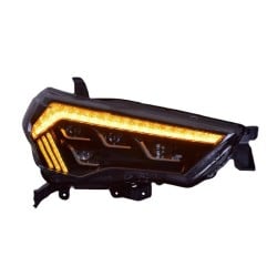 Upgrade Your Toyota 4Runner Headlights to LED Four-Lens Daytime Running Lights | 2014-2021 | Plug-and-Play | Pair