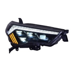 Upgrade Your Toyota 4Runner Headlights to LED Four-Lens Daytime Running Lights | 2014-2021 | Plug-and-Play | Pair