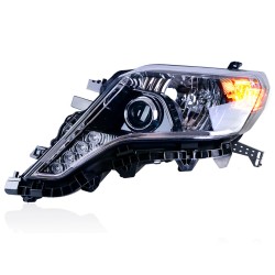 Upgrade Your Toyota Prado Headlights to LED Lens Daytime Running Lights | 2014-2017 | Plug-and-Play | Pair