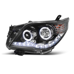 Upgrade Your Toyota Prado Headlights to LED Angel Eyes Dual-Lens Daytime Lights | 2010-2013 | Plug-and-Play | Pair