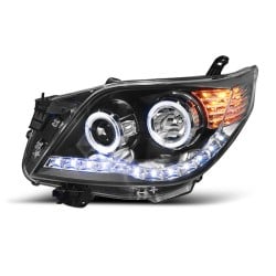 Upgrade Your Toyota Prado Headlights to LED Angel Eyes Dual-Lens Daytime Lights | 2010-2013 | Plug-and-Play | Pair