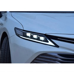 Upgrade Your Toyota Camry Headlights to Lexus-Style LED Flowing Turn Signal Headlights | 2018-2021 | Plug-and-Play | Pair