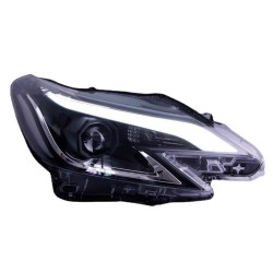 Upgrade Your Toyota MarkX Headlights with LED Guiding Daytime Xenon Headlights | 2014-2018 | Plug-and-Play | Pair